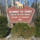 Welcome sign in Scandia